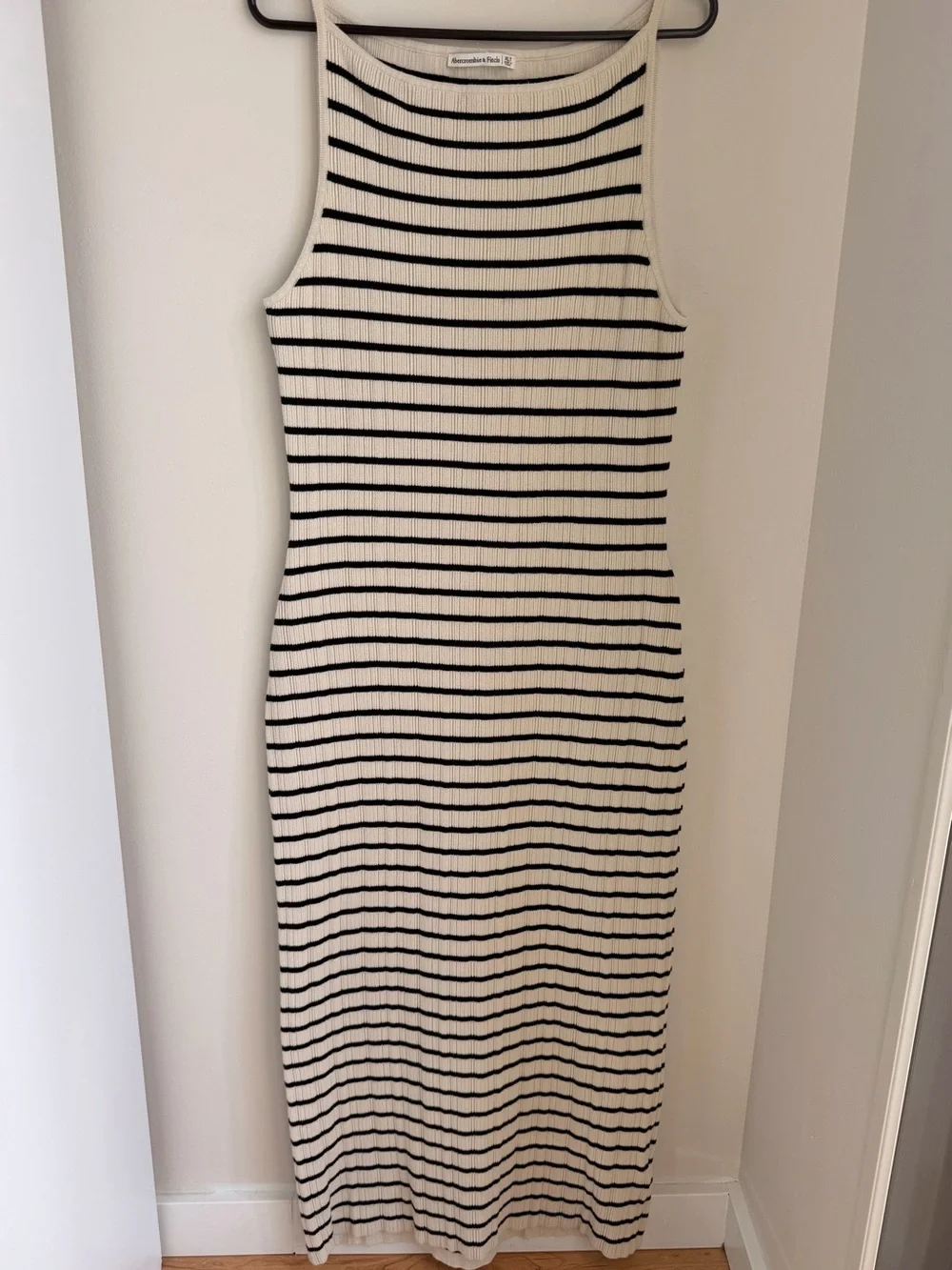 Abercrombie & Fitch High-Neck Midi Sweater Dress ( XL T)